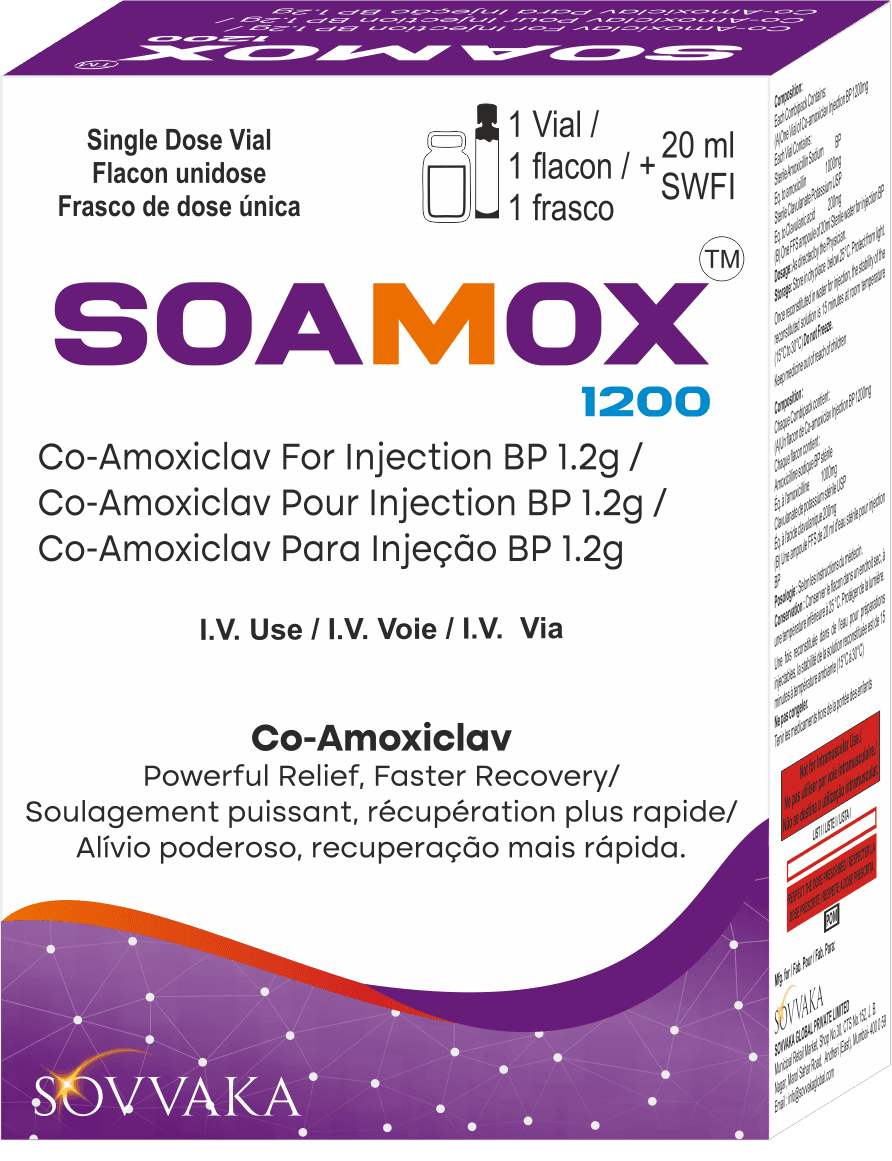 SOAMOX 1200 INJ