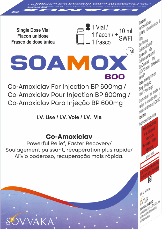SOAMOX 600 INJ