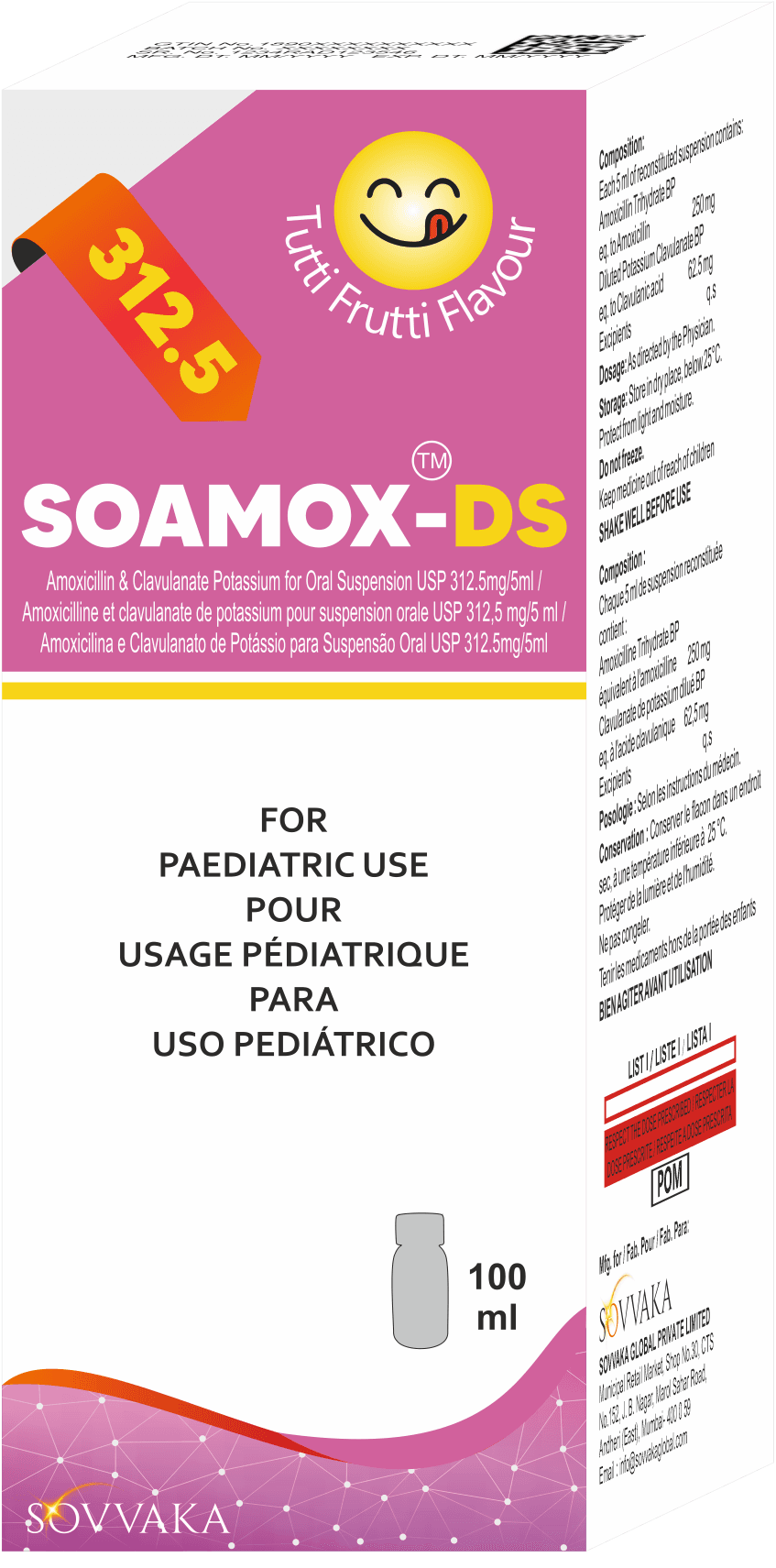 SOAMOX DS 312.5 Suspension